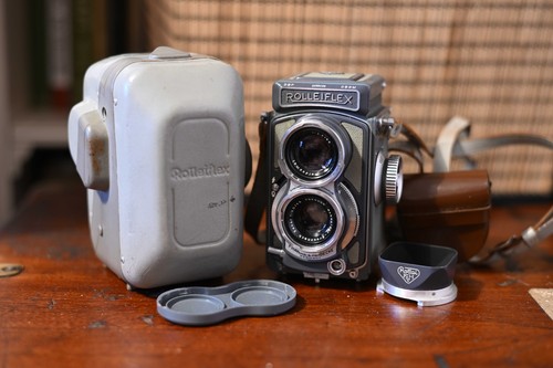Rolleiflex baby grey tlr - baby,