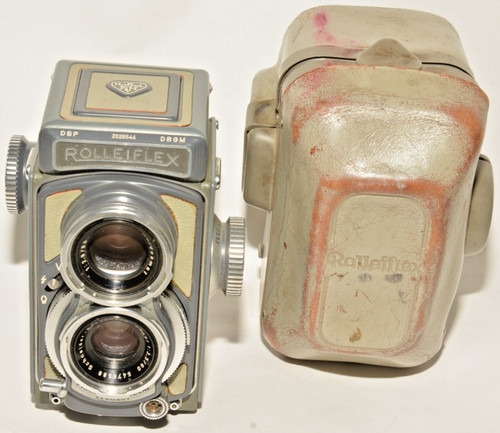 Vintage tlr rolleiflex 4x4 - vintage,
