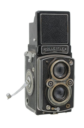 Vintage rolleiflex camera 6x6 - vintage,