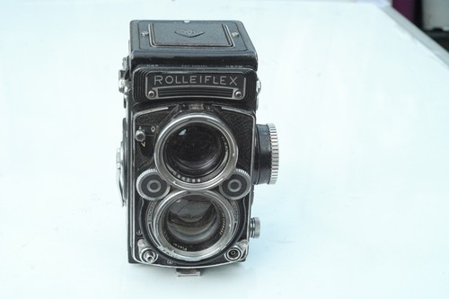 Rolleiflex camera with - rolleiflex, 2.8f