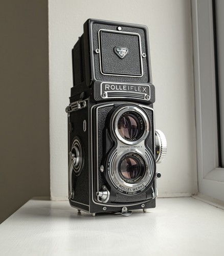 Rolleiflex synchro compur - rolleiflex, t