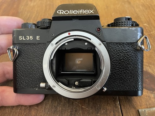 Vintage rolleiflex sl35e 35mm - vintage,