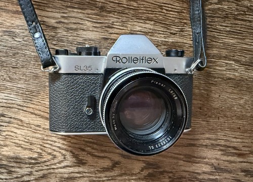Rolleiflex sl35 vintage camera - vintage,