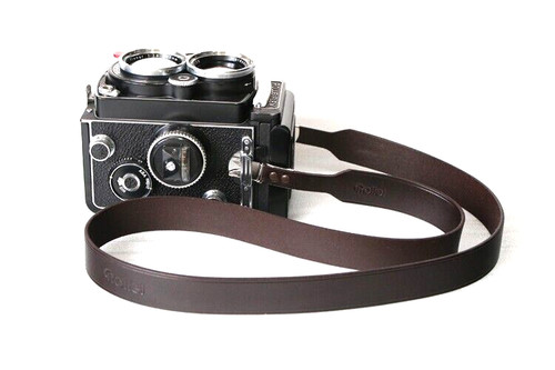 Genuine leather neck strap - strap, f
